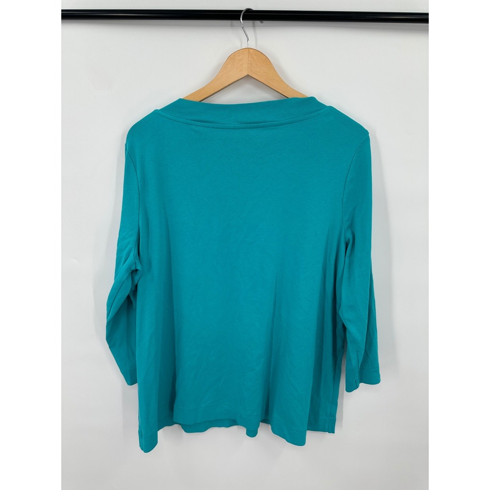 Chico's Top Womens 4 2XL 20 Basic Casual Capsule Timeless Classic Minimalist - Picture 2 of 6